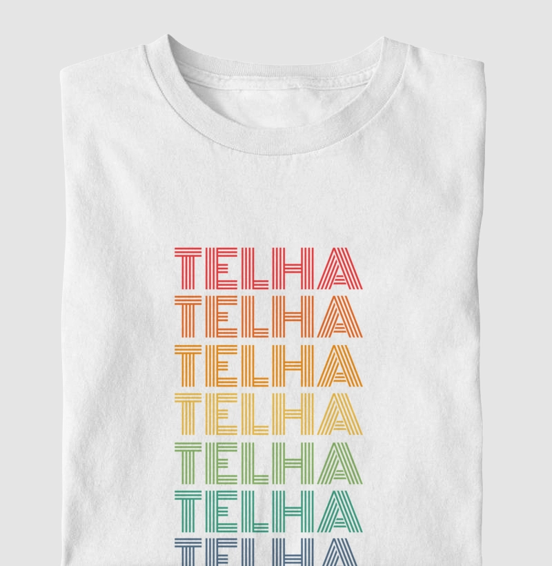Telha Letreiro Retrô
