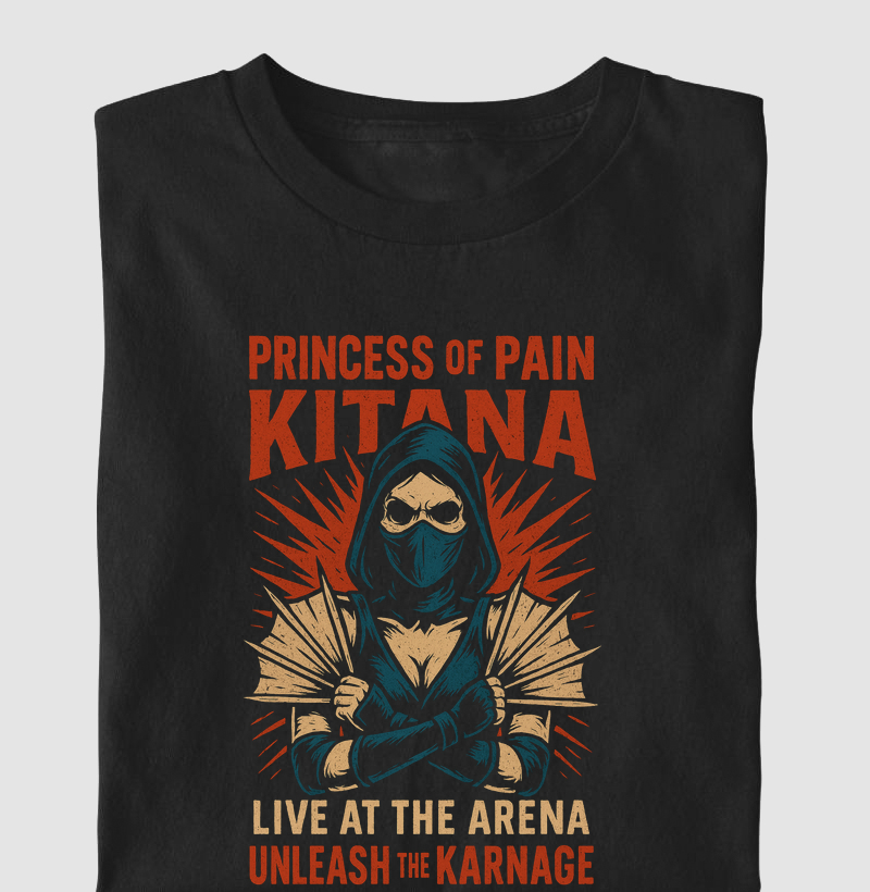 Kitana Princess Of Pain Mortal Kombat Rock Collection