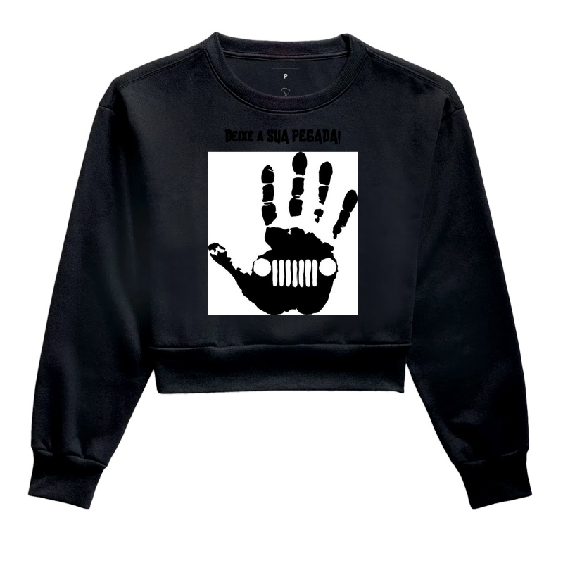 Estampa “Deixe a Sua Pegada - Jeep Black"