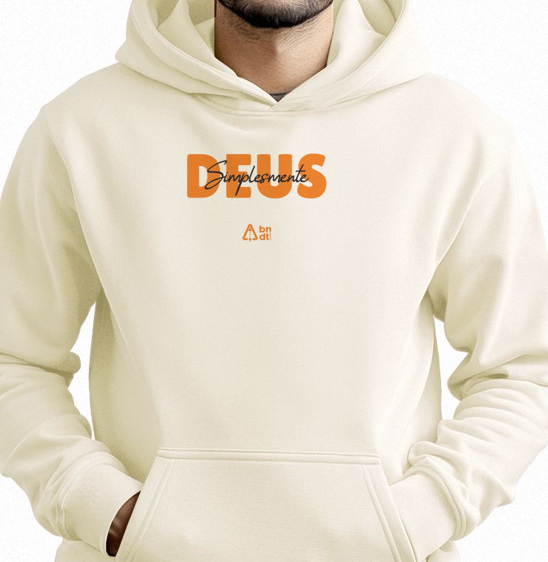 Hoodie Moletom Simplesmente Deus (novas cores)