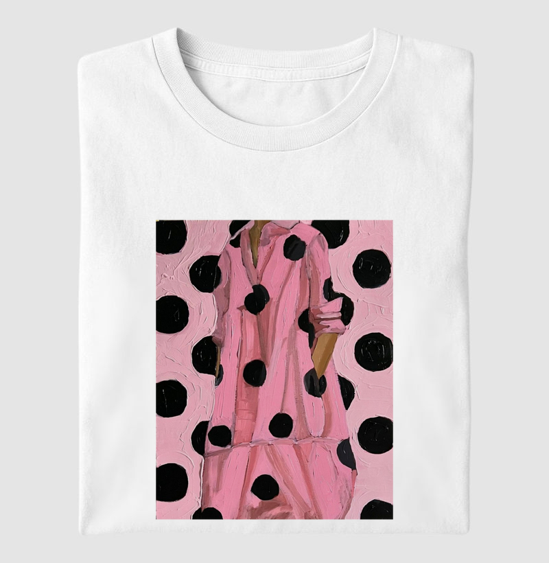 Pink Pois Dress