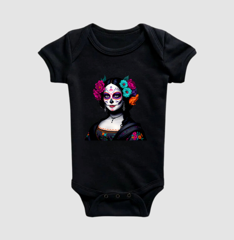 Catrina Enigma Floral | Body Bebê