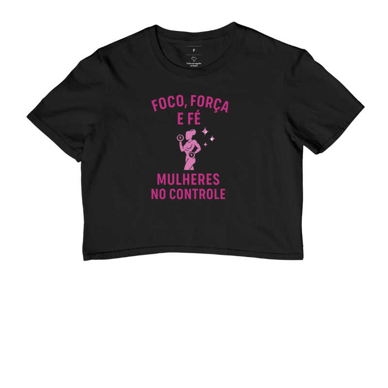 Camiseta Mulheres no Controle