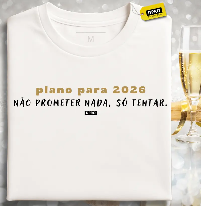 Não prometer nada, só tentar.