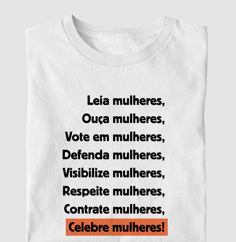 Celebre mulheres!