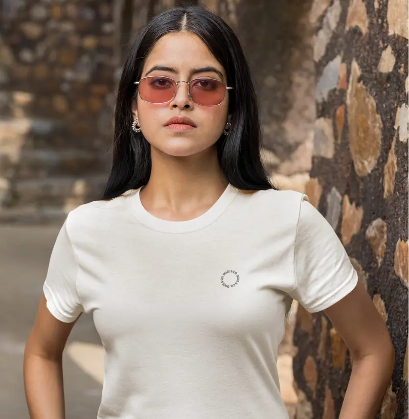 Camiseta DOZE & CO. círculo minimalista