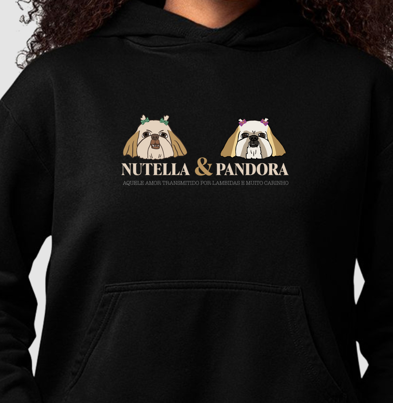 Moletom Personalizado Nutella e Pandora