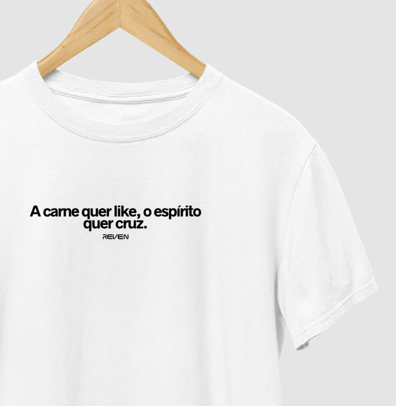 Camiseta Espírito quer Cruz