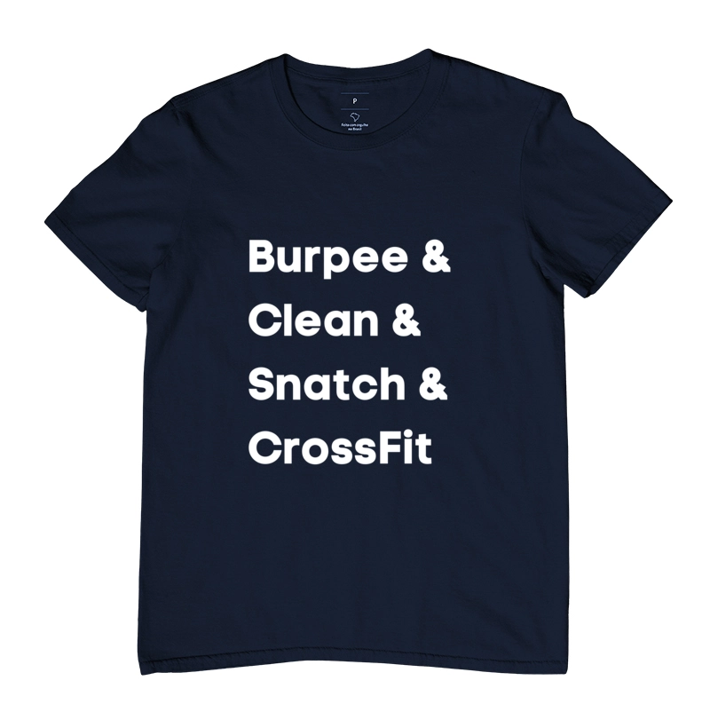 Camiseta TShirt Faço Crossfit