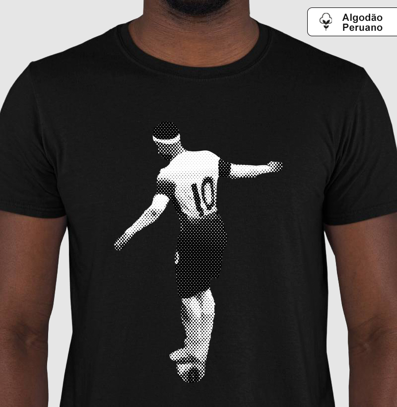 Camiseta Masculina Algodão Peruano - Memphis