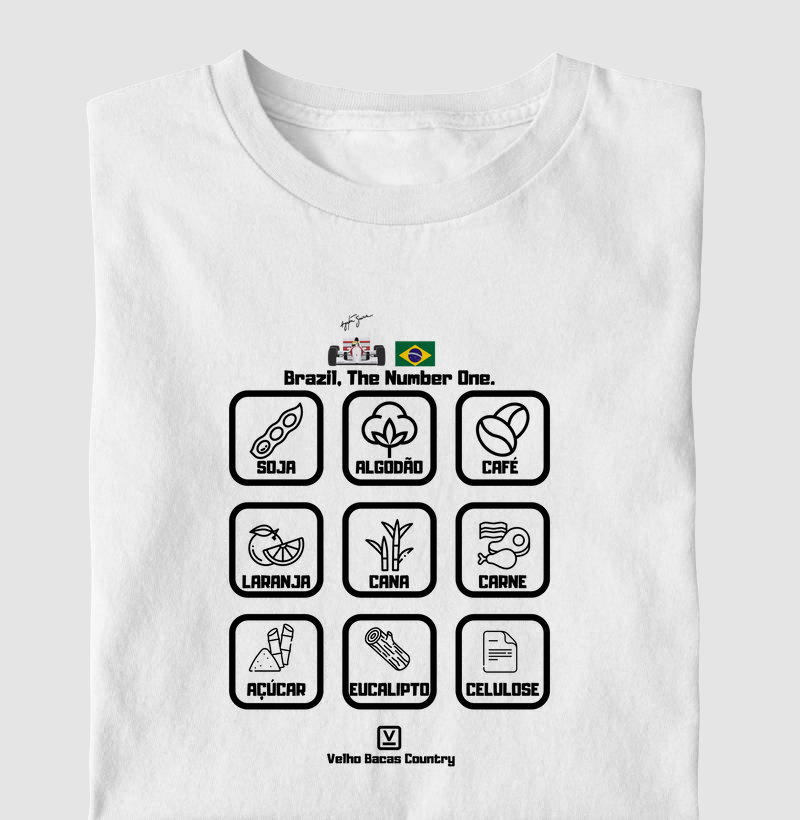 Camiseta Coleção Agro Brasil
