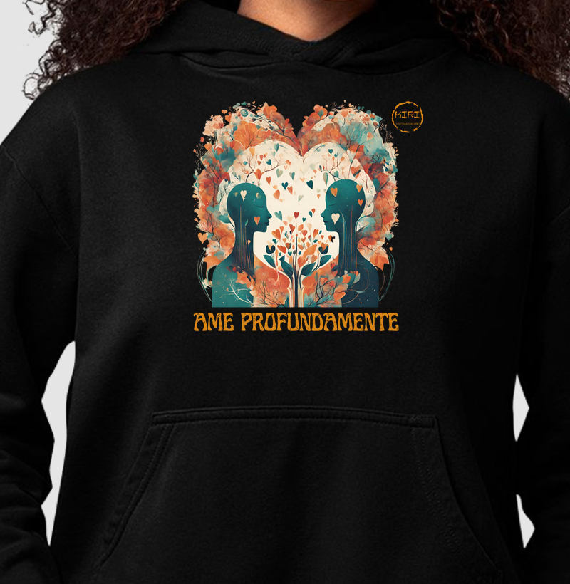 Moletom Capuz KIRI - Ame Profundamente