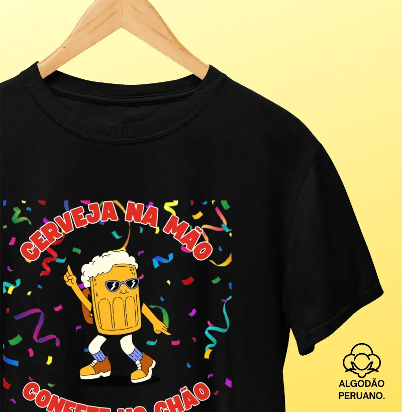 Cerveja na mão