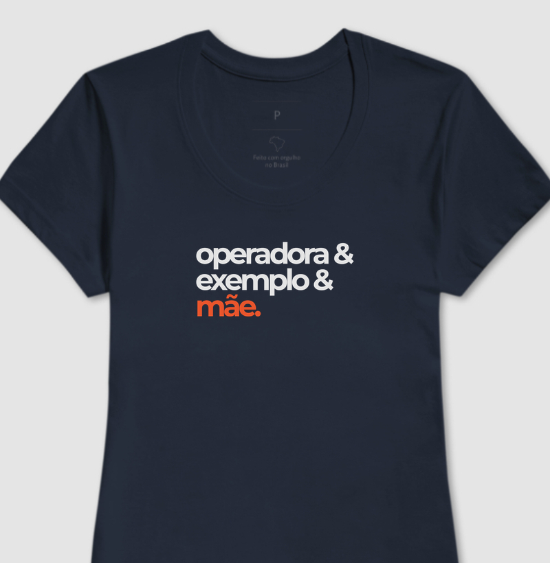 operadora & exempo & mãe