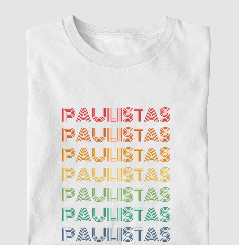 Paulistas Letreiro Retrô