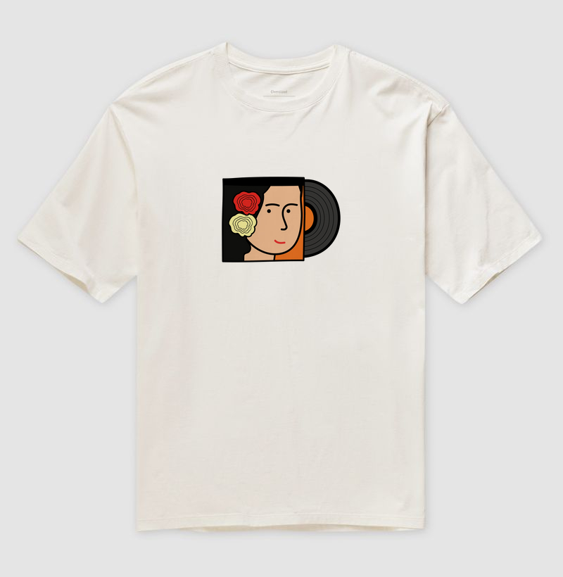 Camiseta Oversized Inspiração Gal 