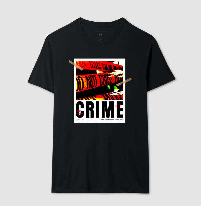 T-shirt Unisex StreetWear -CRIME-