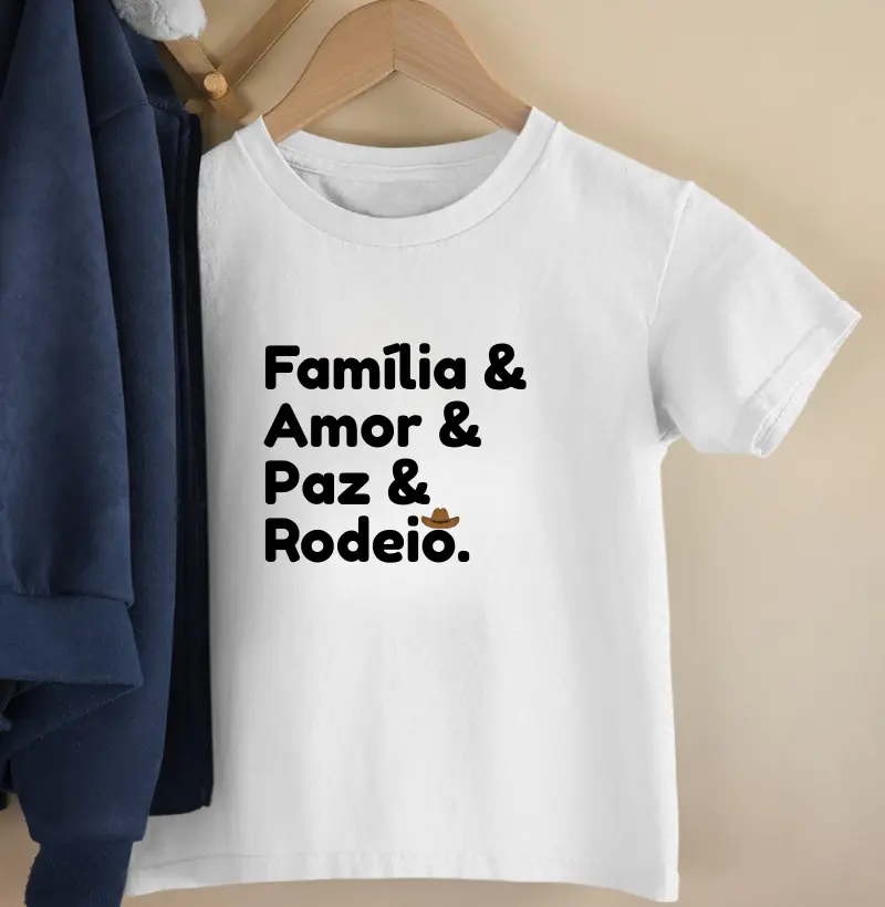 Família & Amor & Paz & Rodeio - Kids