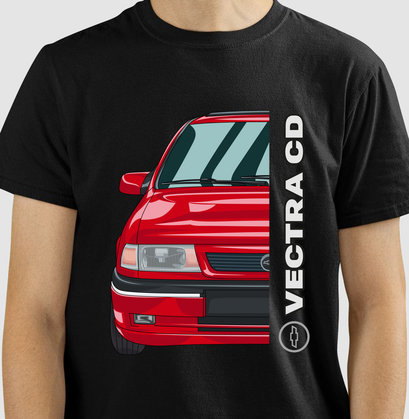 Vectra CD Vermelho Bach Perfil