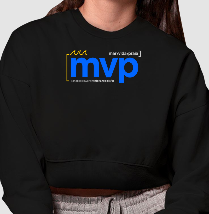 Cropped Moletom  MVP