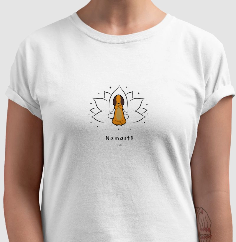 Camiseta Cachorro Salsicha - Namastê BR