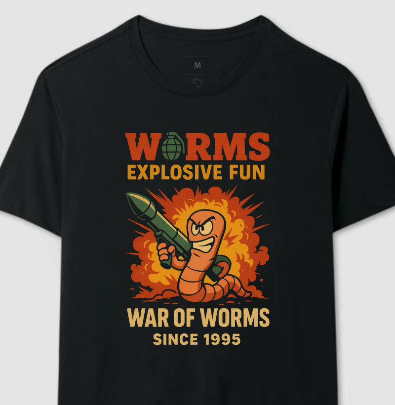 Worms Explosive Fun Retro Series