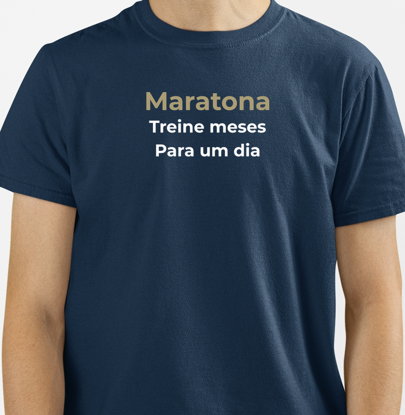 Maratona - Treinei meses para um dia