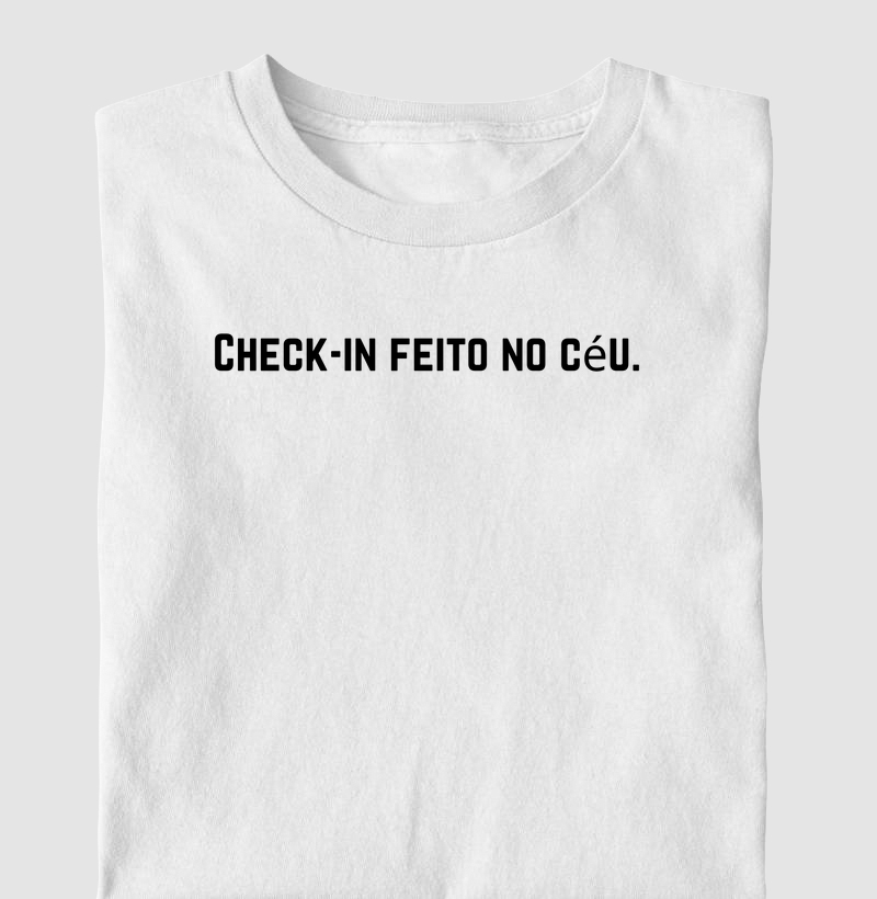 CAMISETA CHECK-IN