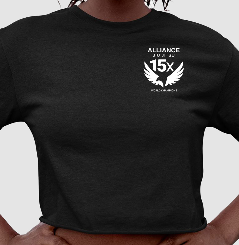 Cropped 15x World Champions I Branco pequeno