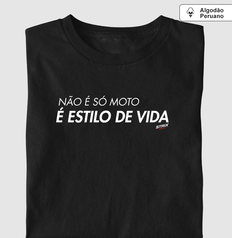 Não é só moto, é estilo de vida