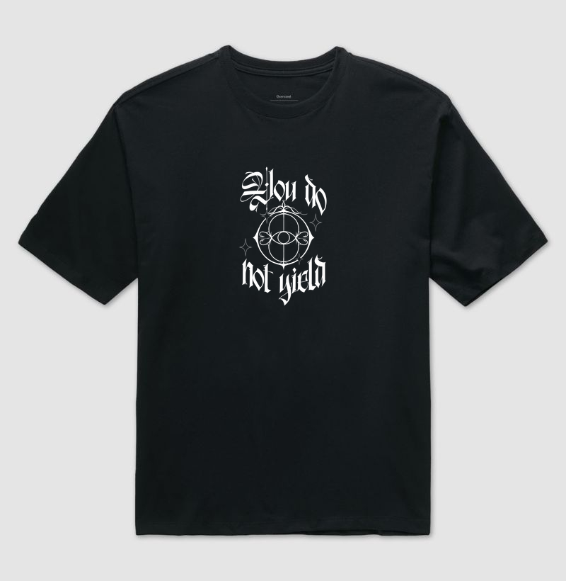 You do not yield dark