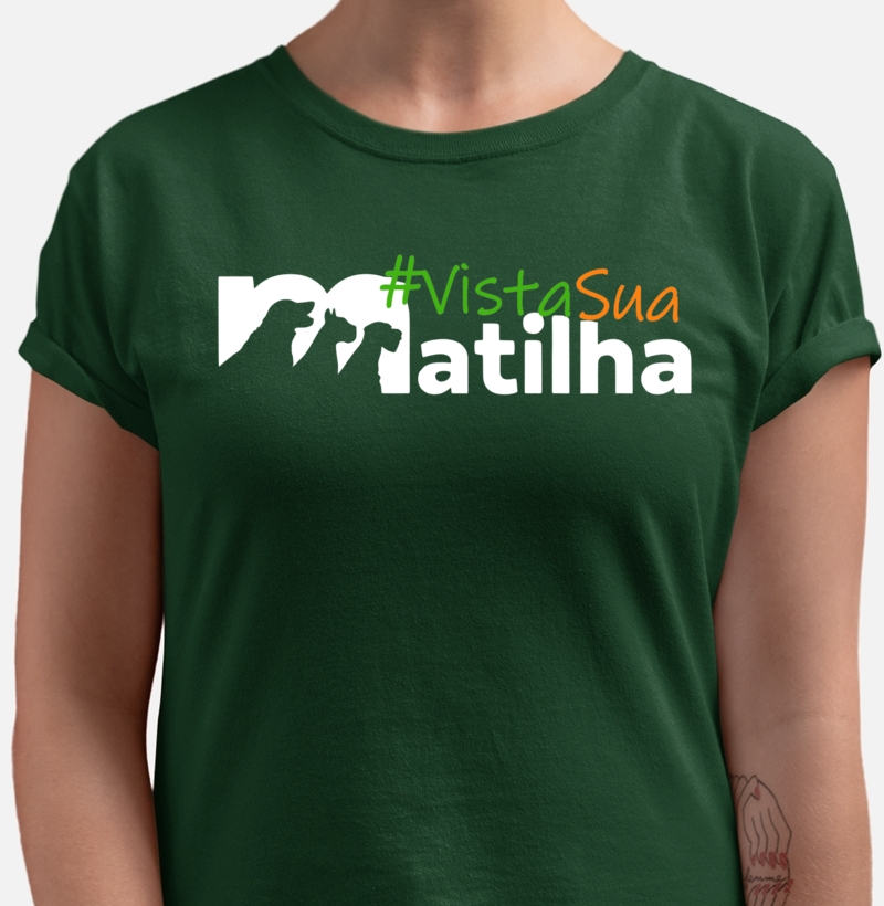 COLAB Camiseta Vista Sua Matilha