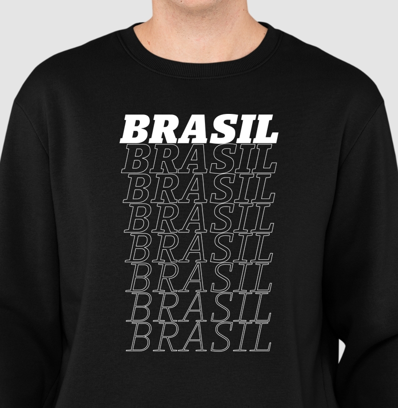 Moletom Brasil Infinito