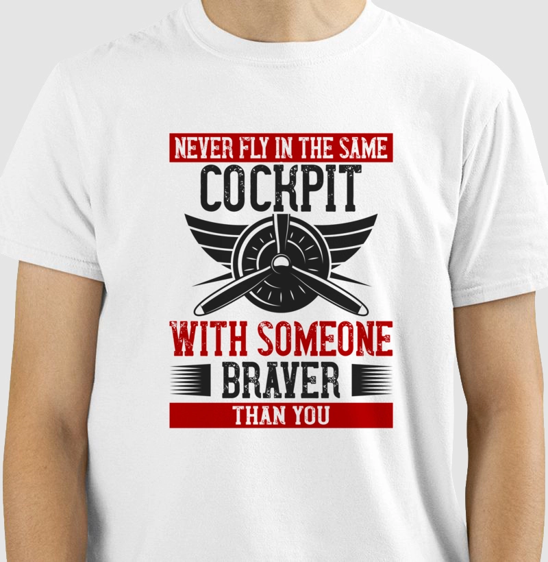 Never fly in the same cockpit