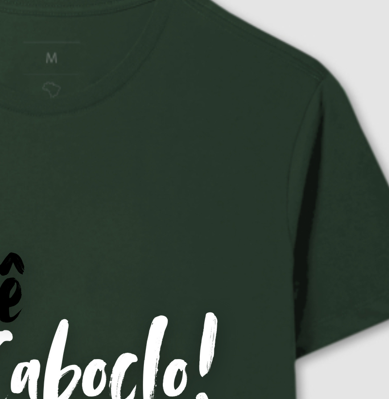 Caboclo - Saudação - Camiseta Verde