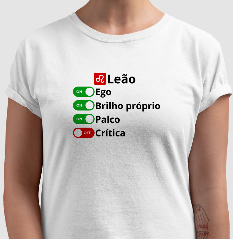 Camiseta Leão Shine