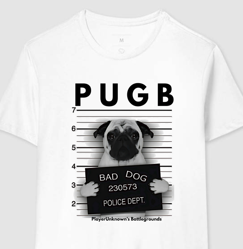 T-Shirt PUGB art