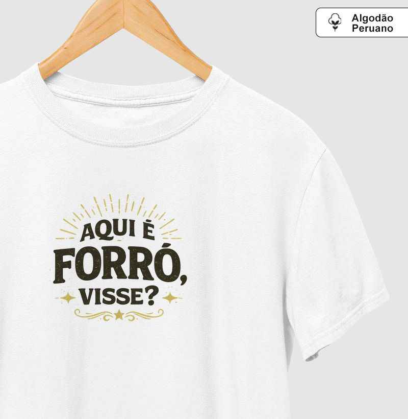 Aqui é forró, visse?