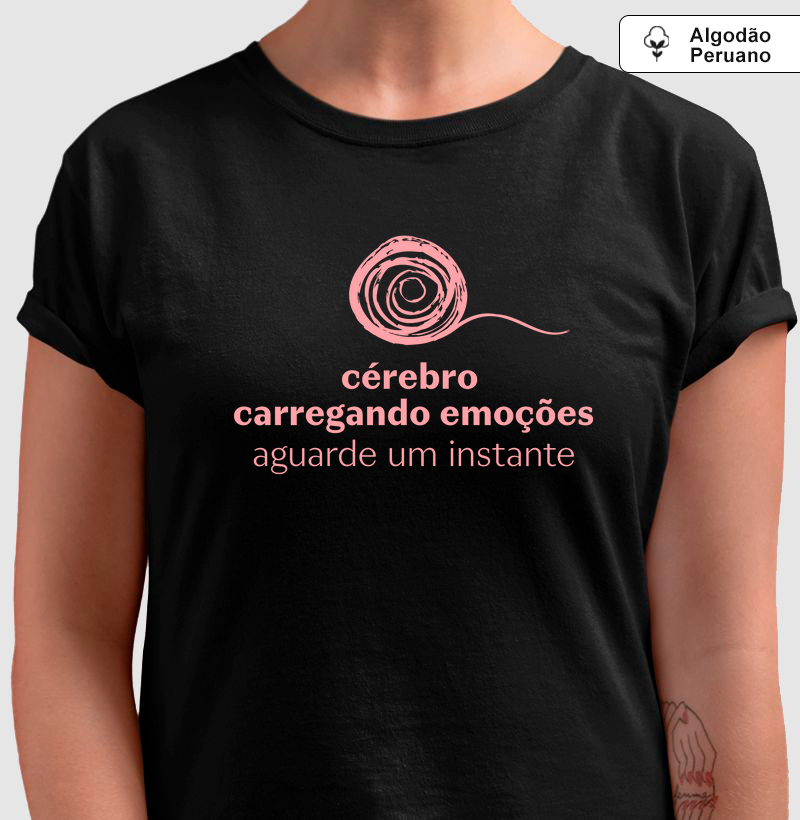 Cérebro carregando emoções