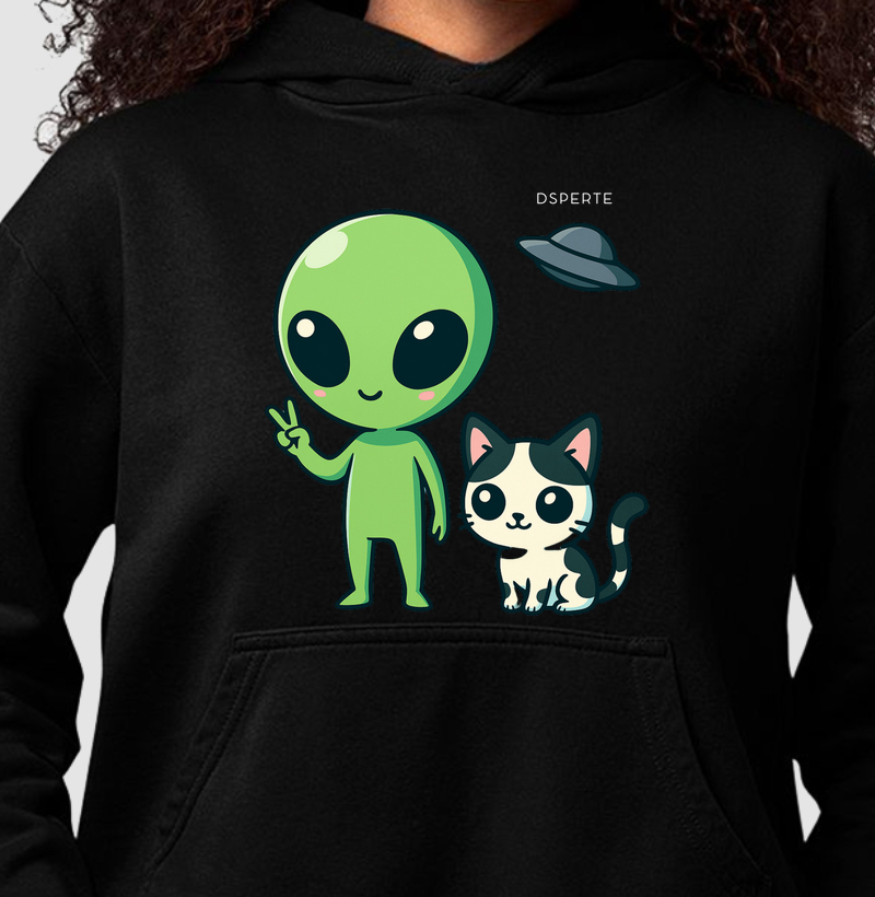 Alien & Gato Cósmico