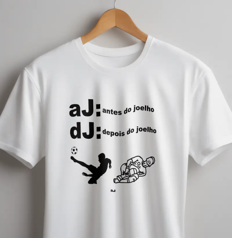 aJ: Antes do Joelho / dJ: Depoi do joelho