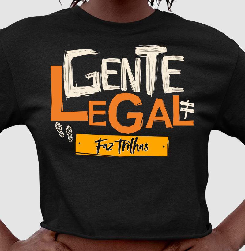 Gente legal faz trilhas