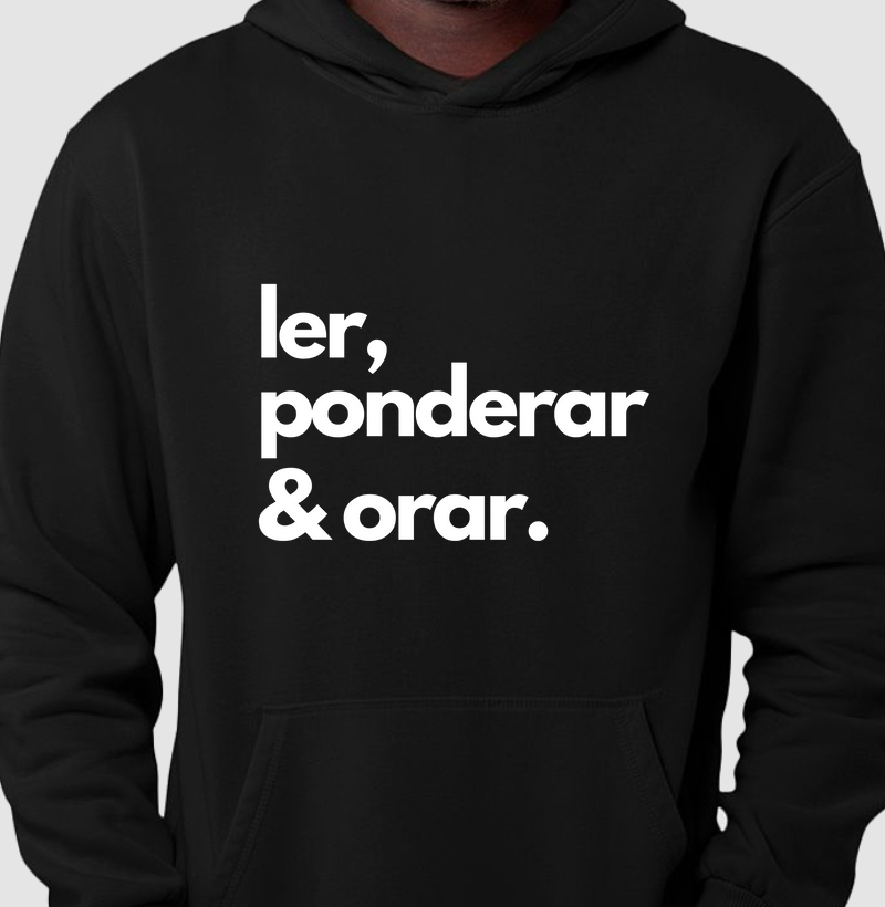 Ler, ponderar & orar - branco