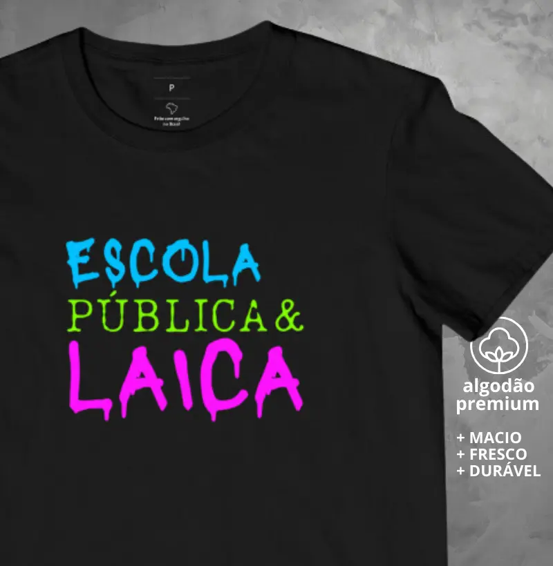 Camiseta Escola Pública Laica