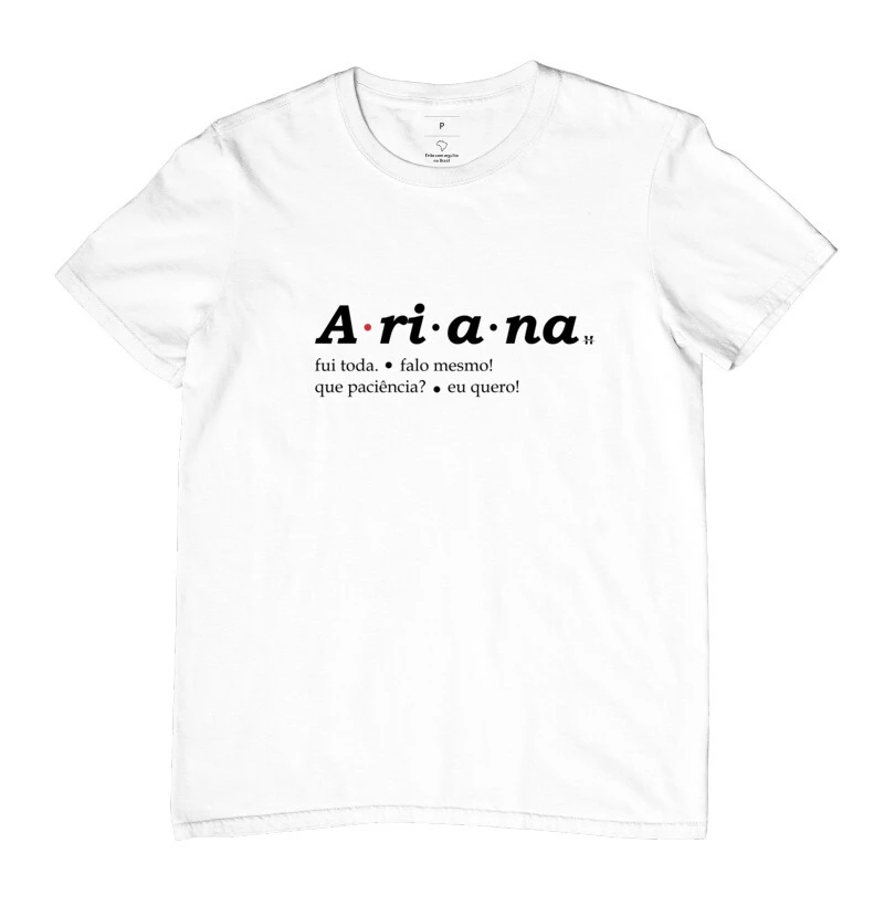 Coleção Signos HosBrazil - Ariana