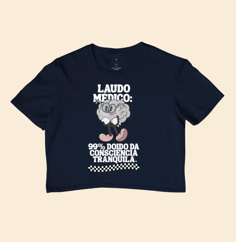 Cropped Laudo médico: 99% doido da consciência tranquila 