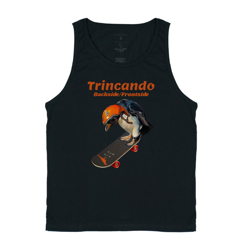 Trincando Pinguim Skatista