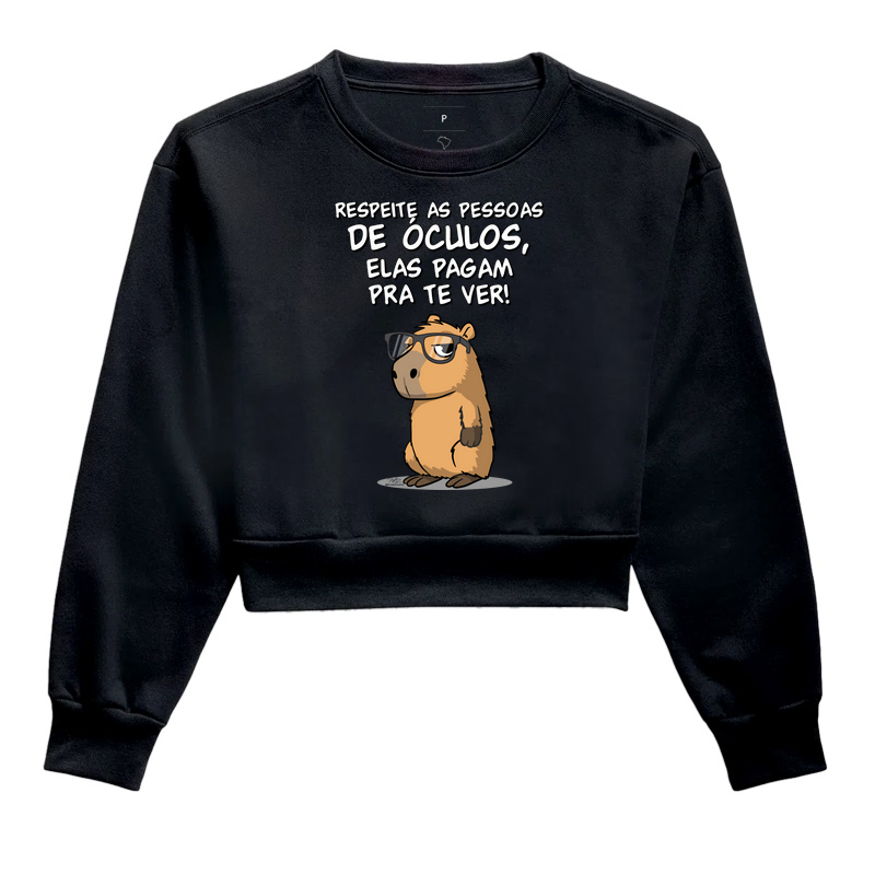 Camiseta Capivara Óculos