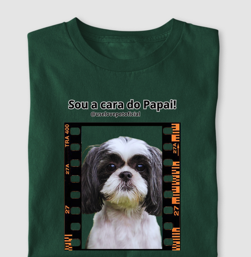 Sou a Cara do Papai Shih Tzu