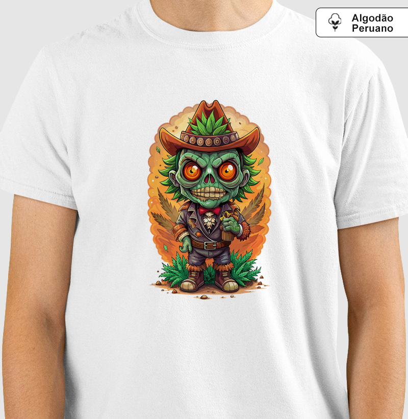 Camiseta Algodão Peruano Green Sheriff